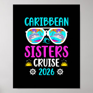 Poster Cruzeiro das Irmãs do Caribe 2026 Irmãs Cruzeiros 
