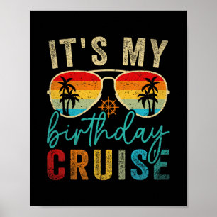 Poster Cruzeiro de Aniversário da Família É Meu Aniversár
