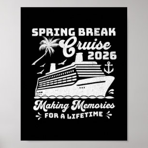 Poster Cruzeiro de Férias de Primavera 2026 Grupo Familia