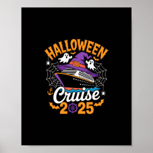 Poster Cruzeiro de Halloween 2025 Diversão Aventura no Ma