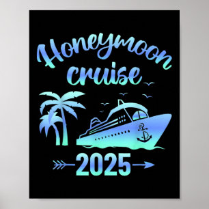 Poster Cruzeiro de Lua de Mel Recém-Casados 2025 Casais C
