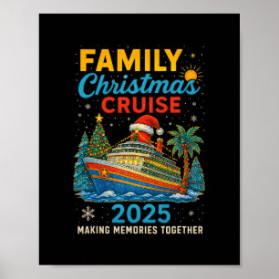 Poster Cruzeiro de Natal em Família 2025 Combinando Famíl