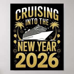 Poster Cruzeiro de Réveillon de 2026 Férias de Cruzeiro d