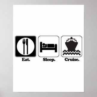 Poster cruzeiro de sono