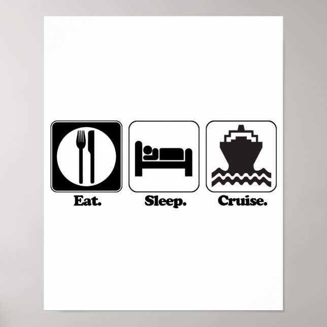 Poster cruzeiro de sono (Frente)
