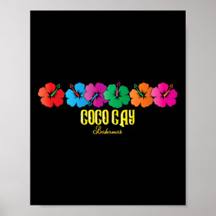 Poster Cruzeiro de Vacinas Familiares das Bahamas de Coco