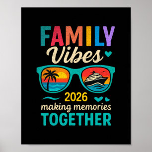 Poster Cruzeiro de Viagem Vibes em Família 2026 Criando M