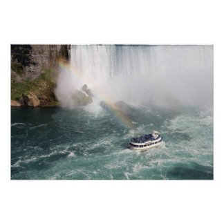 Pôster Cruzeiro do Arco-íris das Cataratas do Niágara Art