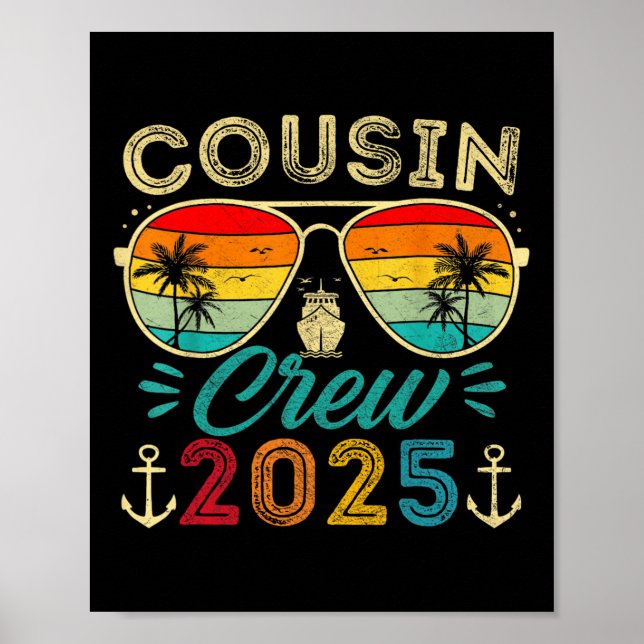 Poster Cruzeiro dos Primos 2025 Grupo Familiar Correspond (Frente)