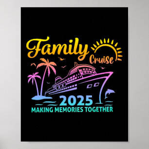 Poster Cruzeiro em Família 2025 Viagem de Férias Família