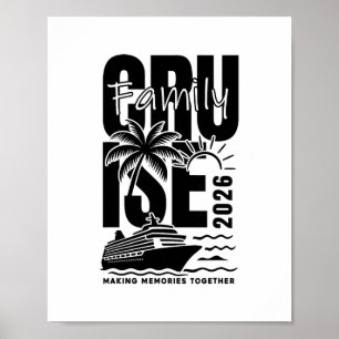 Poster Cruzeiro em Família 2026 Criando Memórias Juntos C