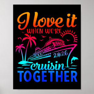 Poster Cruzeiro em Família 2026 Eu Adoro Quando Estamos C