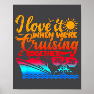 Poster Cruzeiro em Família 2026 Eu Adoro Quando Estamos C