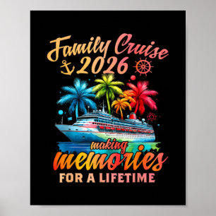 Poster Cruzeiro em Família 2026 Férias de Cruzeiro de Cor
