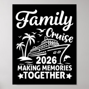 Poster Cruzeiro em Família 2026 Viagem de Férias Família
