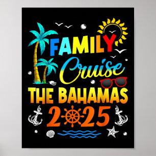 Poster Cruzeiro em Família nas Bahamas 2025 Verão Férias 