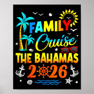 Poster Cruzeiro em Família nas Bahamas 2026 Verão Férias