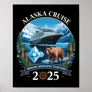 Poster Cruzeiro Familiar no Alasca 2025 Cruzeiros no Alas