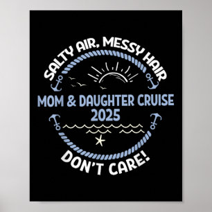 Poster Cruzeiro Mãe Filha 2025 Viagem de Barco Mãe Filha