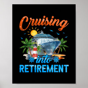 Poster Cruzeiro na Aposentadoria Férias em Navio de Cruze
