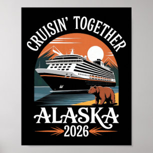 Poster Cruzeiro no Alasca 2026 Família Combinada Homens M