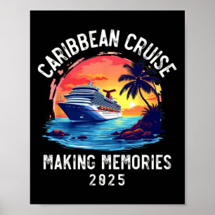 Poster Cruzeiro no Caribe 2025 Lembrança Família Sexta-fe
