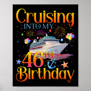 Poster Cruzeiro no meu 46º aniversário Cruzeiro 46 anos d