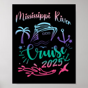 Poster Cruzeiro no Rio Mississippi Férias em Família Viag
