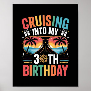 Poster Cruzeiro Para Meu 30º Aniversário Cruzeiro Familia