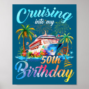 Poster Cruzeiro para os 50 anos de aniversário família cr