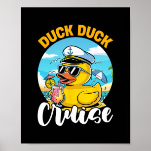 Poster Cruzeiro Pato Pato Divertido Família Cruzeiro Corr