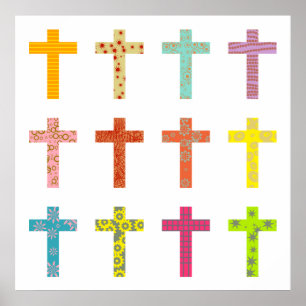Poster Cruzes modeladas