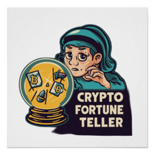 Pôster Crypto Fortune Teller