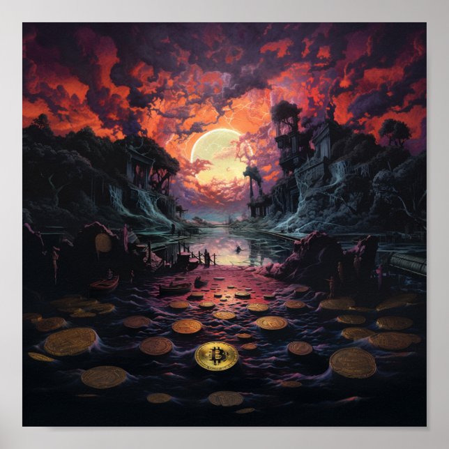 Poster 'Cryptoscape' (Frente)