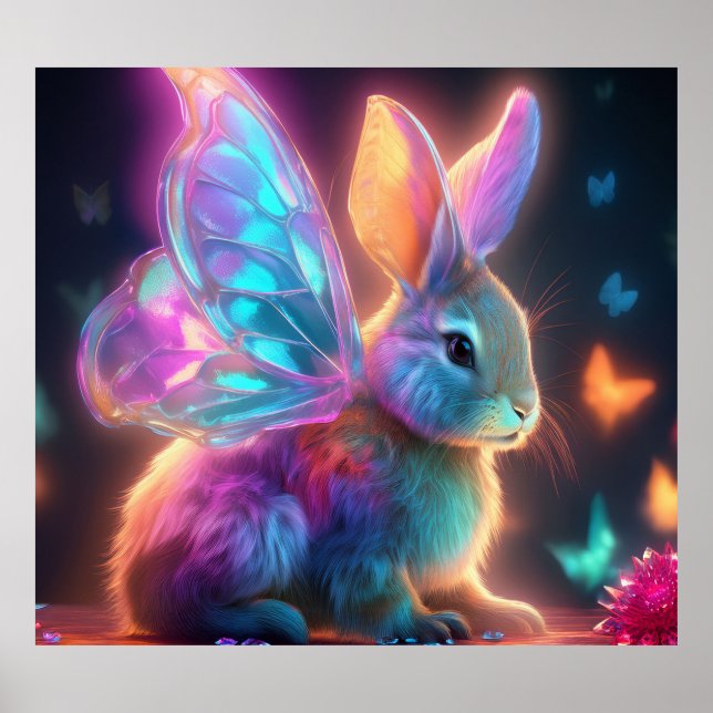 Poster Crystal Bunny (Frente)