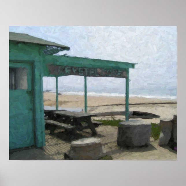 poster "Crystal Cove Shack" (Frente)