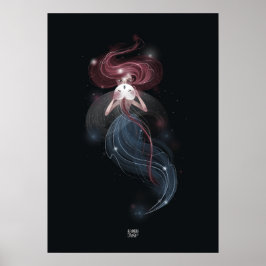Poster CRYSTAL JELLYFISH por Alexandra Dikaia