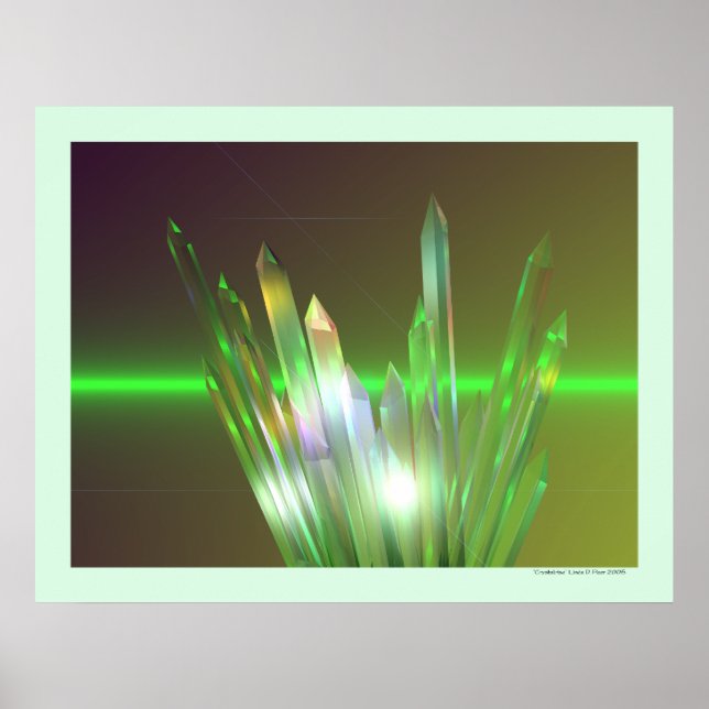 Pôster Crystal Rise (Frente)