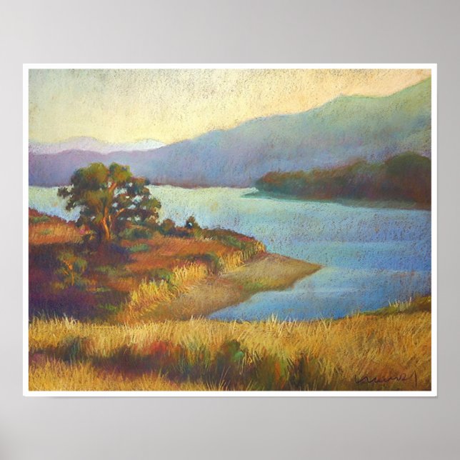 Pôster Crystal Spring Sunset (Frente)