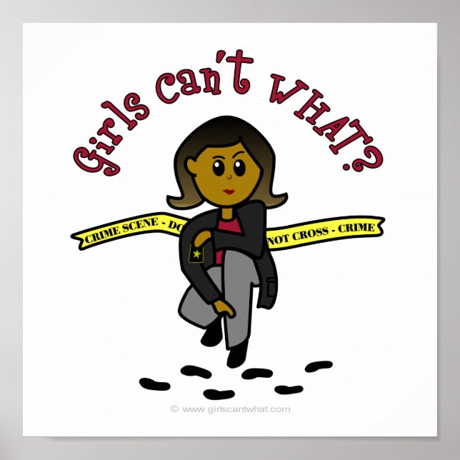 Poster CSI escuro (Frente)