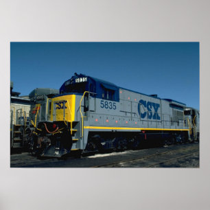 PÔSTER CSX GE B36-7