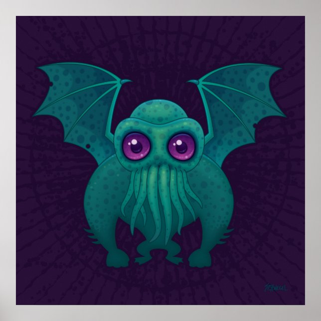 Pôster Cthulhu (Frente)