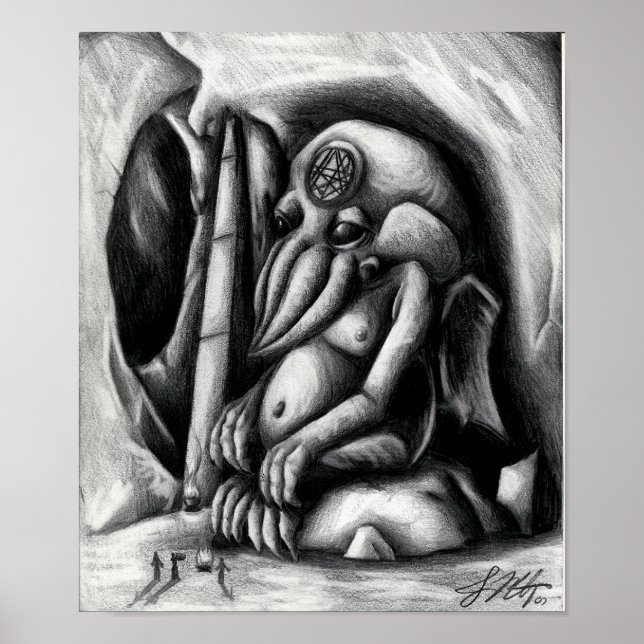 Poster Cthulhu (Frente)