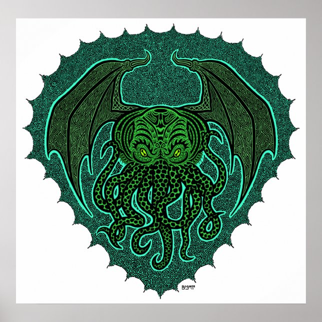 Pôster Cthulhu Madness (Frente)