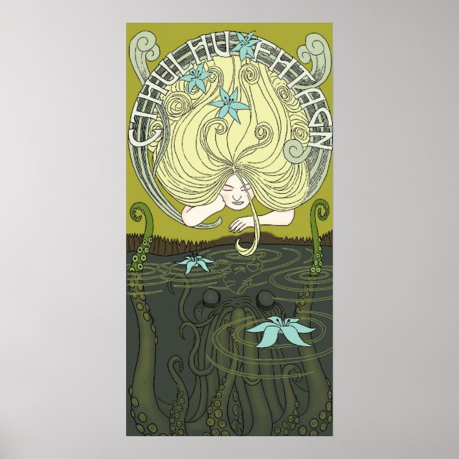 Poster cthulhu nouveau (Frente)