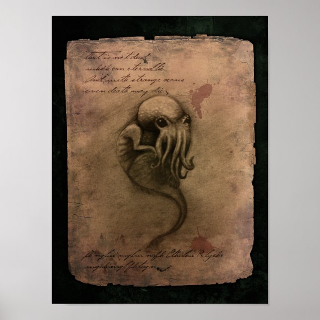 Poster Cthulhu Spawn (Frente)