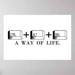 POSTER CTRL+ALT+DEL