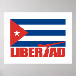 Pôster Cuba - Libertad