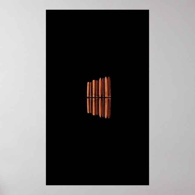 Poster Cuban Habana Cigars Club Vip Black (Frente)