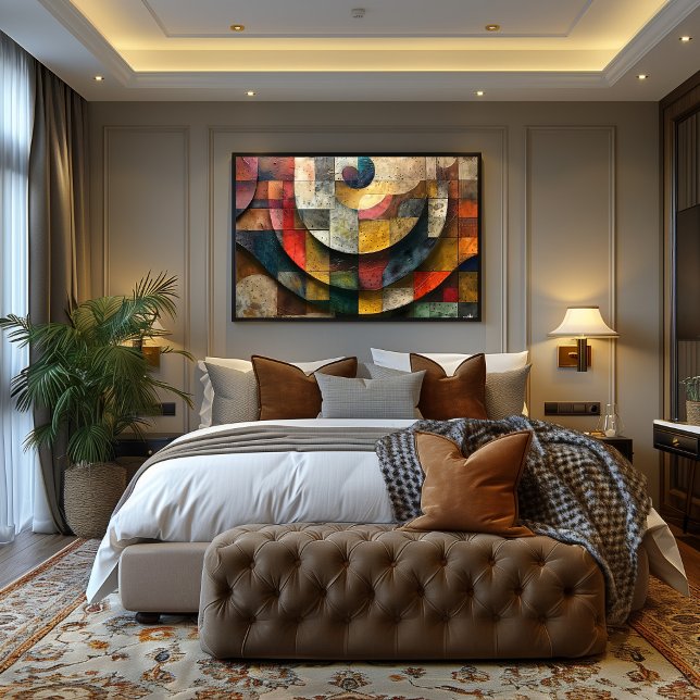 Pôster Cubismo: Danza de Colores y Formas (Criador carregado)